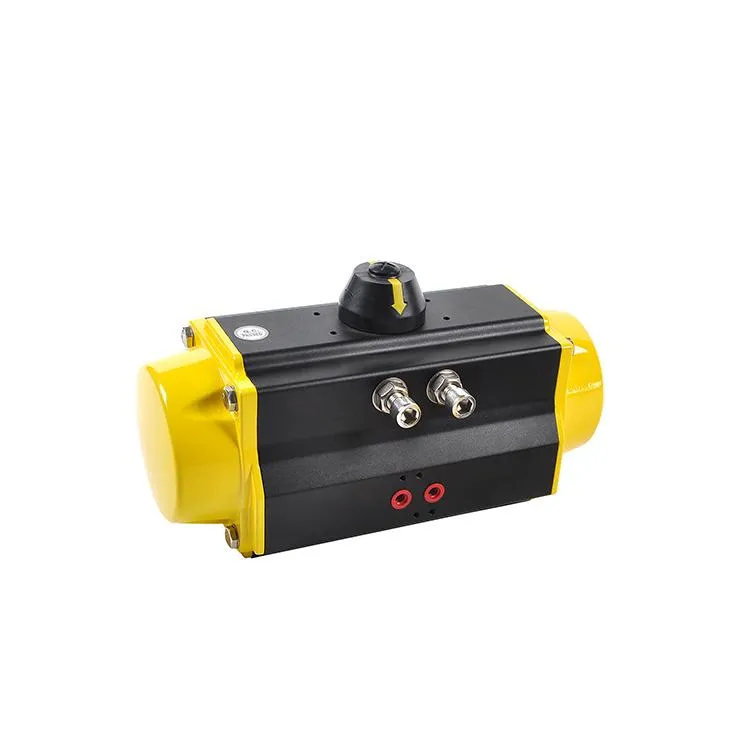 Actuador neumático de válvula de doble acción de la serie AT - Ciclo Alto, Control preciso 5