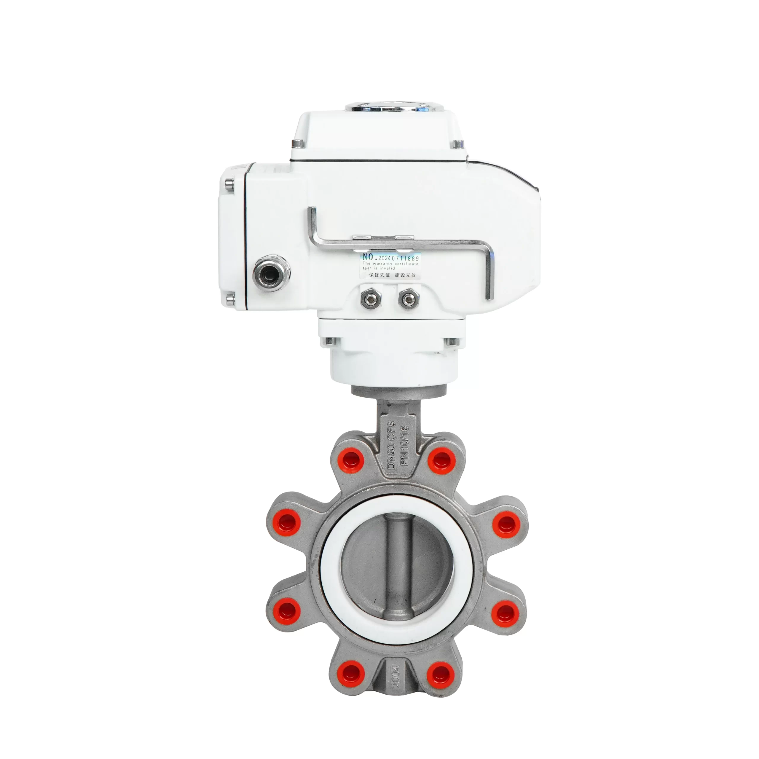 DK56-LB-S Electric Stainless Steel Lug Butterfly Valve 2