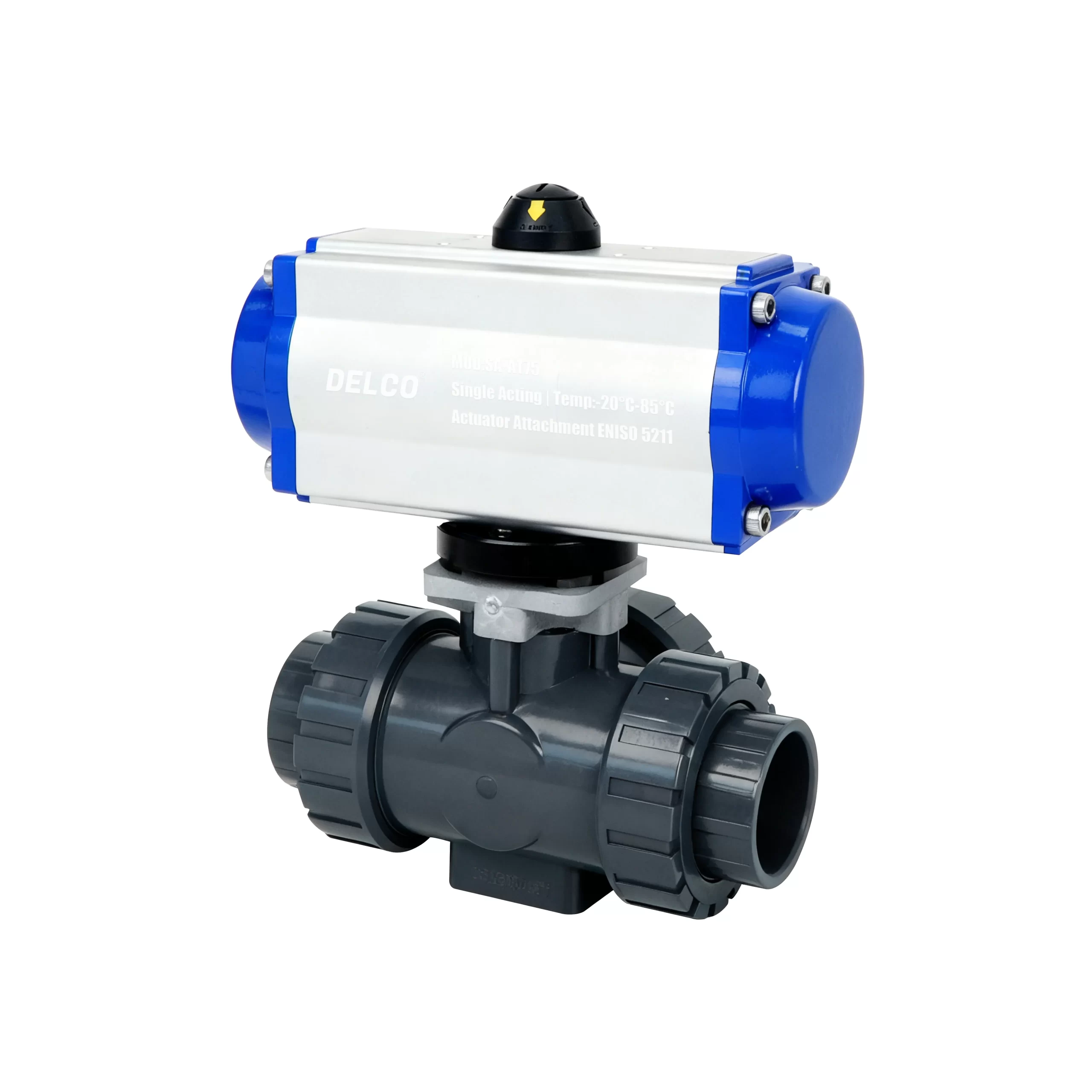 DK66-3PL_Pneumatic_3-Way_UPVC_Double_Union_Ball_Valve_2