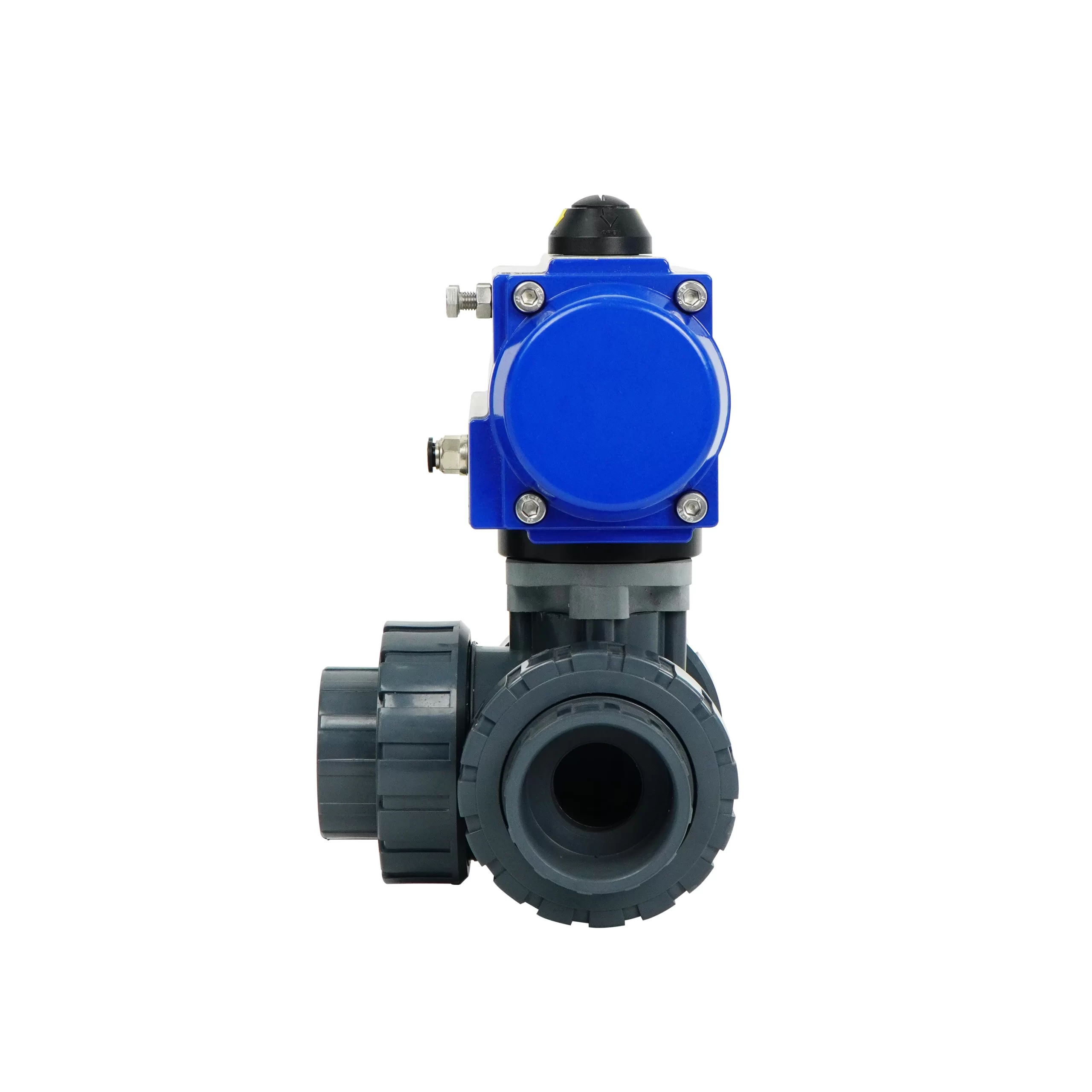 DK66-3PL_Pneumatic_3-Way_UPVC_Double_Union_Ball_Valve_3