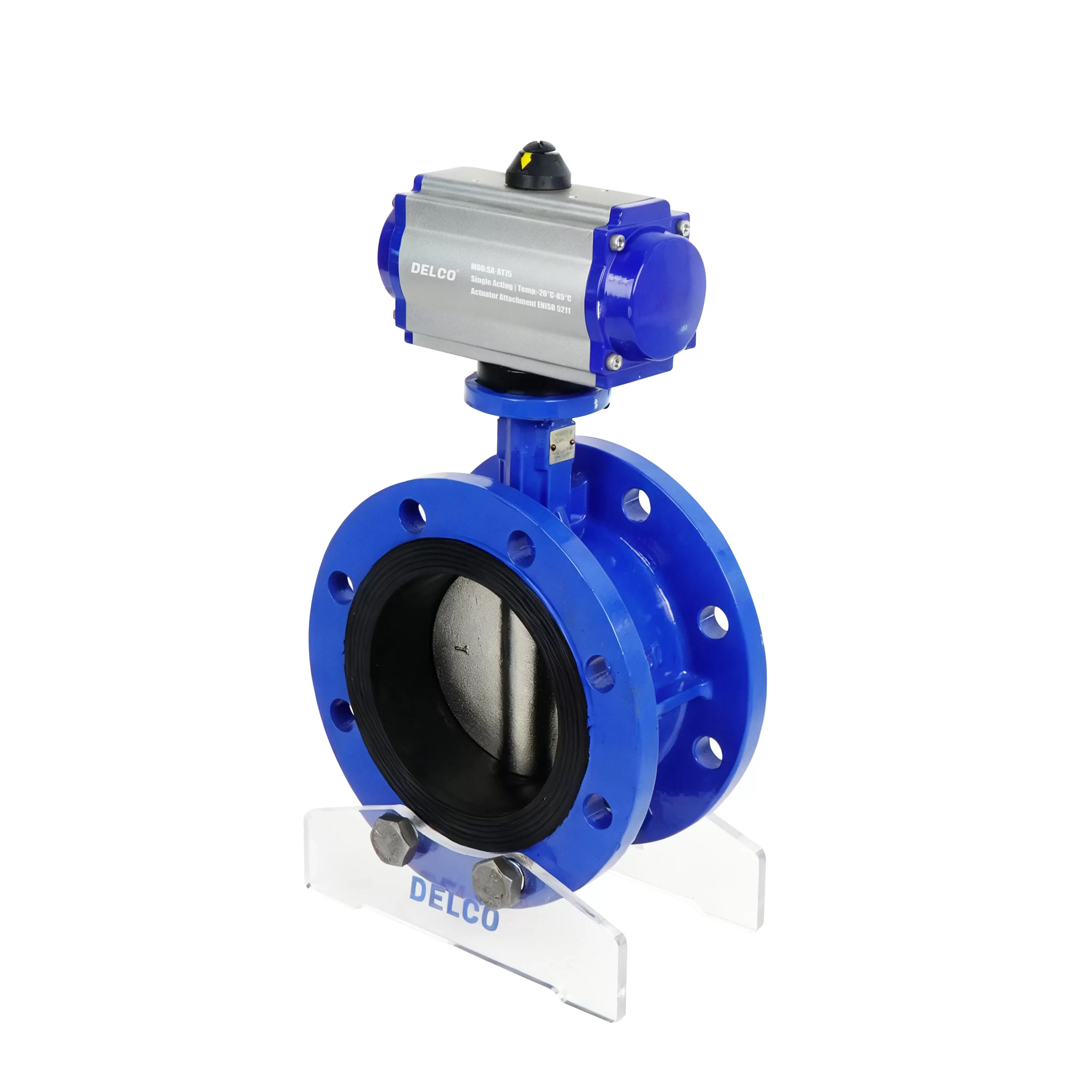DK67-FB Pneumatic Cast Iron Flanged Butterfly Valve 1