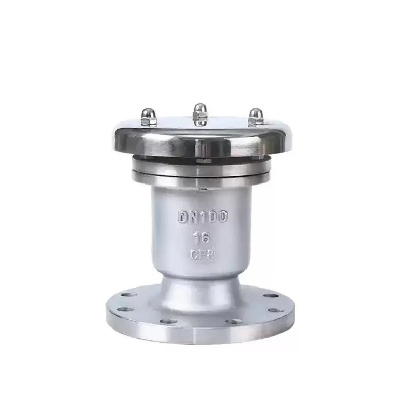 Válvula de liberación automática rápida de aire y succión 4