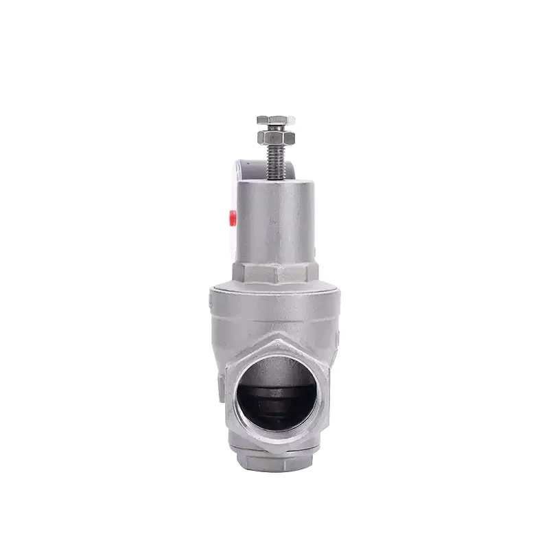 Stainless Steel Pressure Reducing Valve with Gauge1
