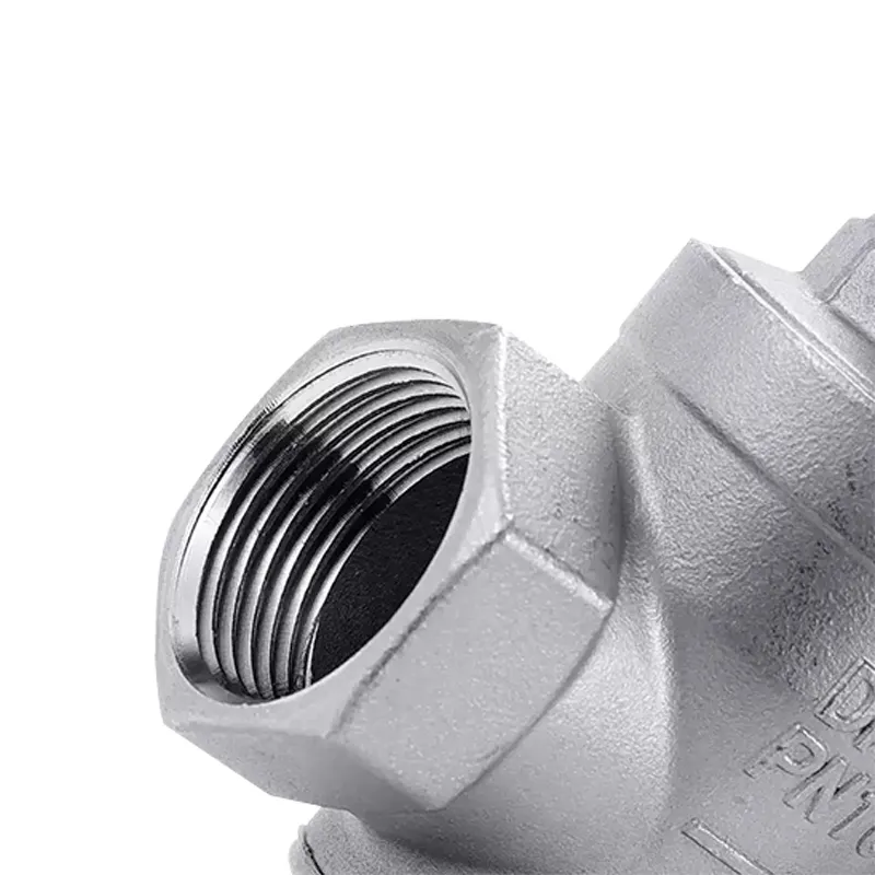 Stainless Steel Pressure Reducing Valve with Gauge3