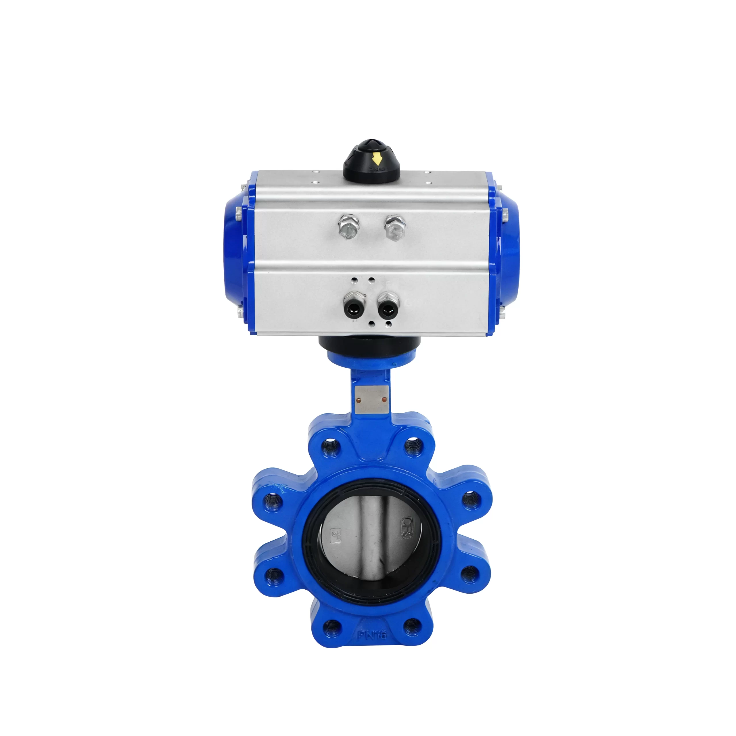 DK67-LB Pneumatic Cast Iron Lug Butterfly Valve 2