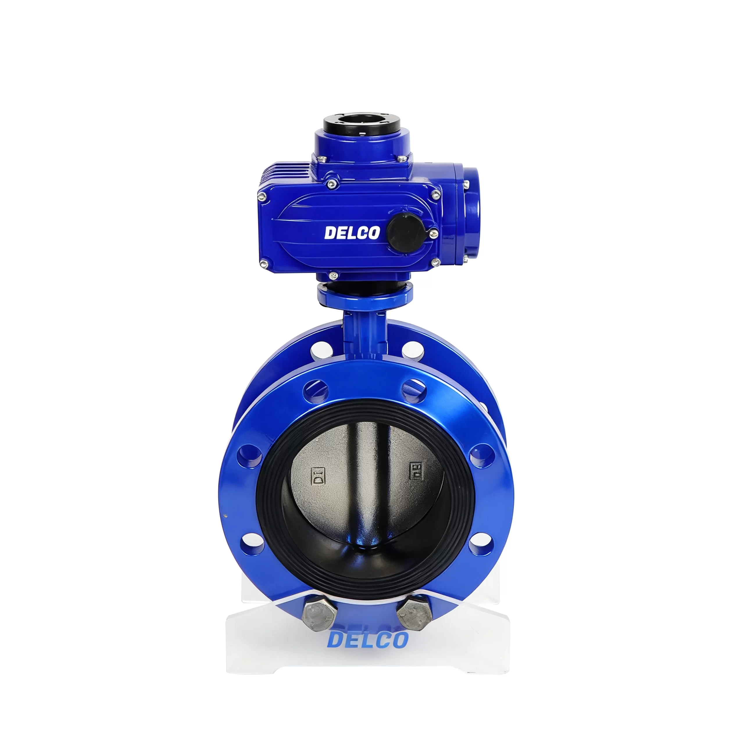 IP67-DK56-FB Electric Cast Iron Flanged Butterfly Valve 2