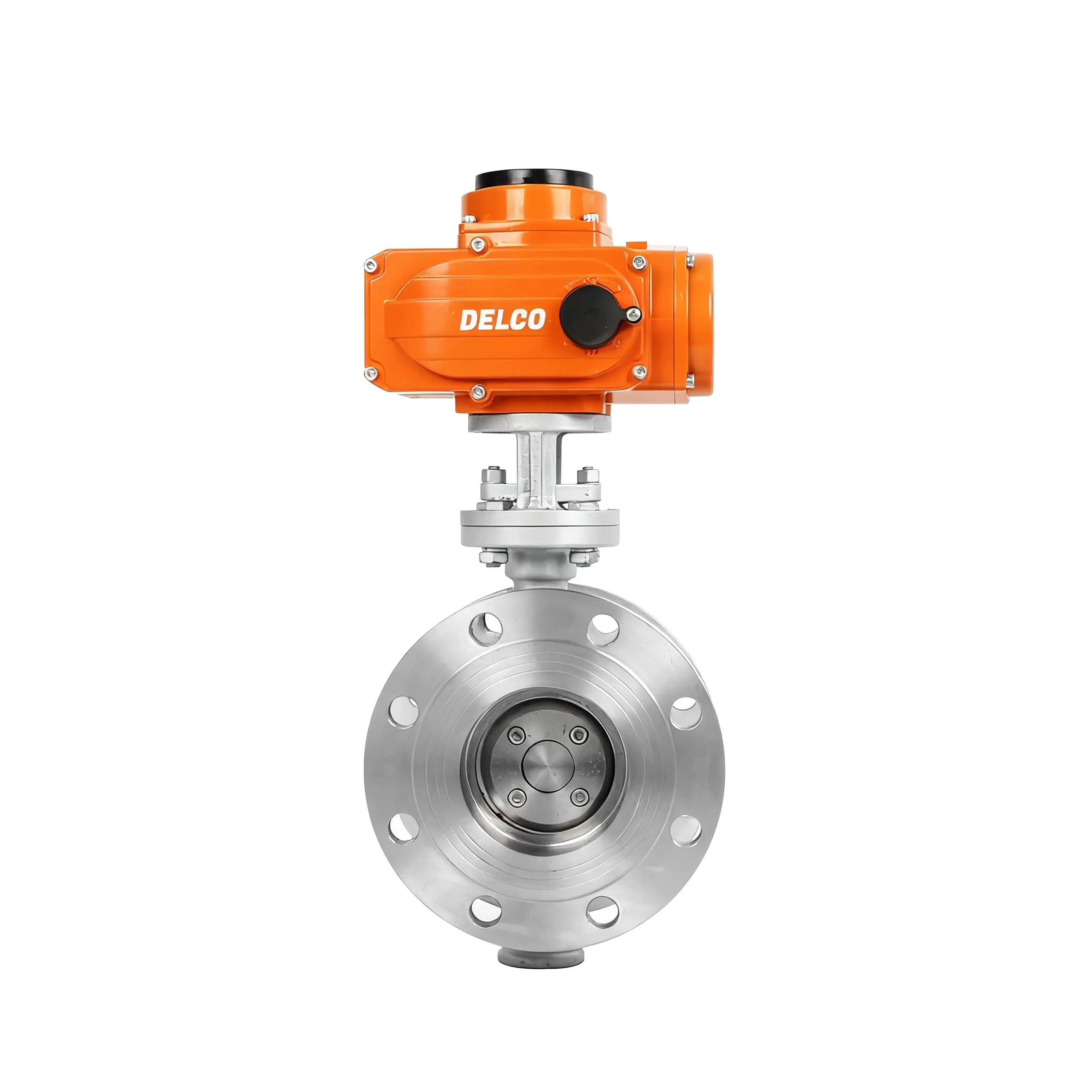 IP67-DK56-FB-G Electric Hard Seal Flanged Butterfly Valve 1