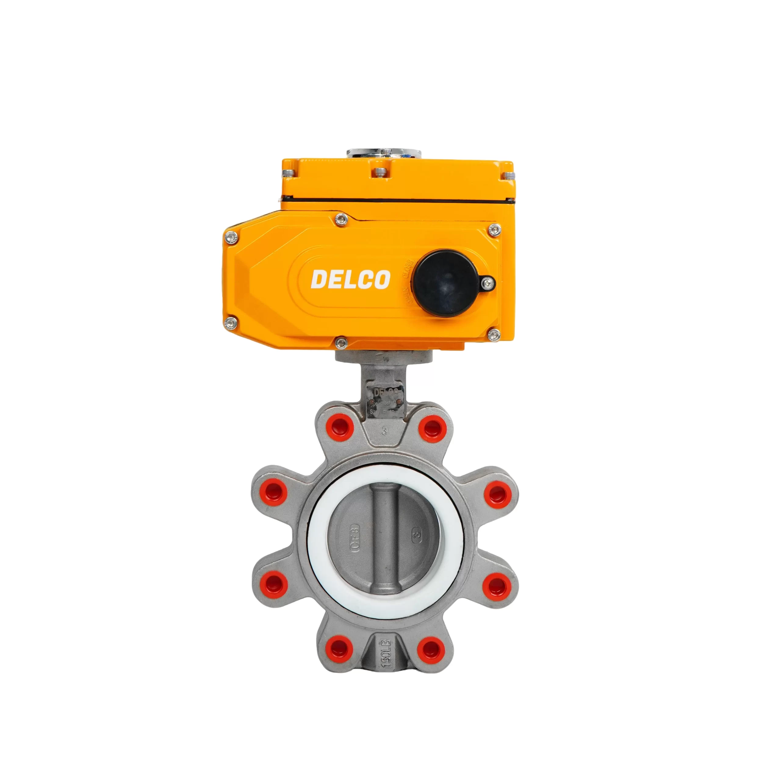 IP67-DK56-LBS Electric Lug Type Stainless Steel Butterfly Valve 1