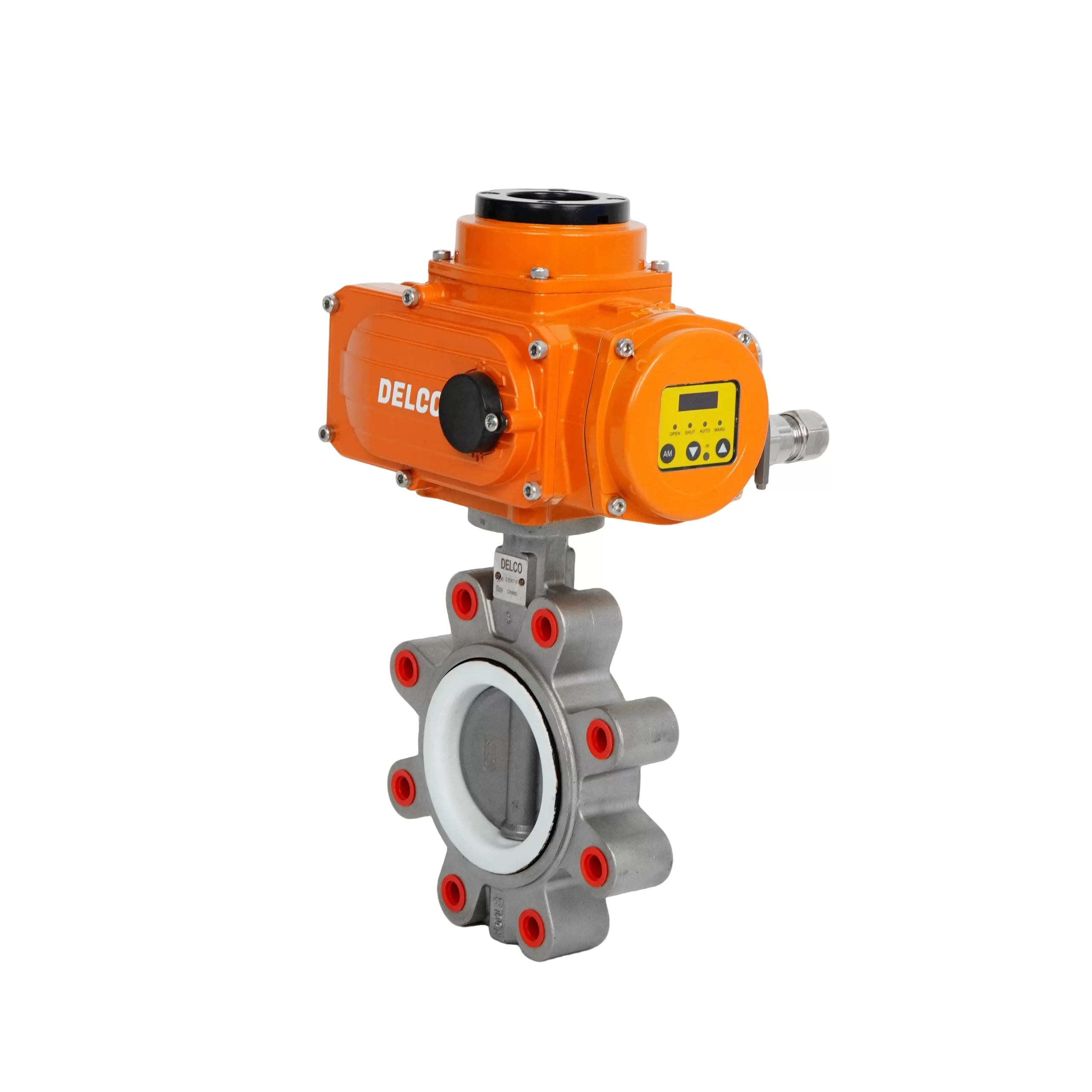 IP67-DK56-LBS Electric Lug Type Stainless Steel Butterfly Valve 3