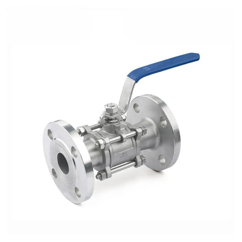 Manual 3-Piece Flanged Ball Valve 3