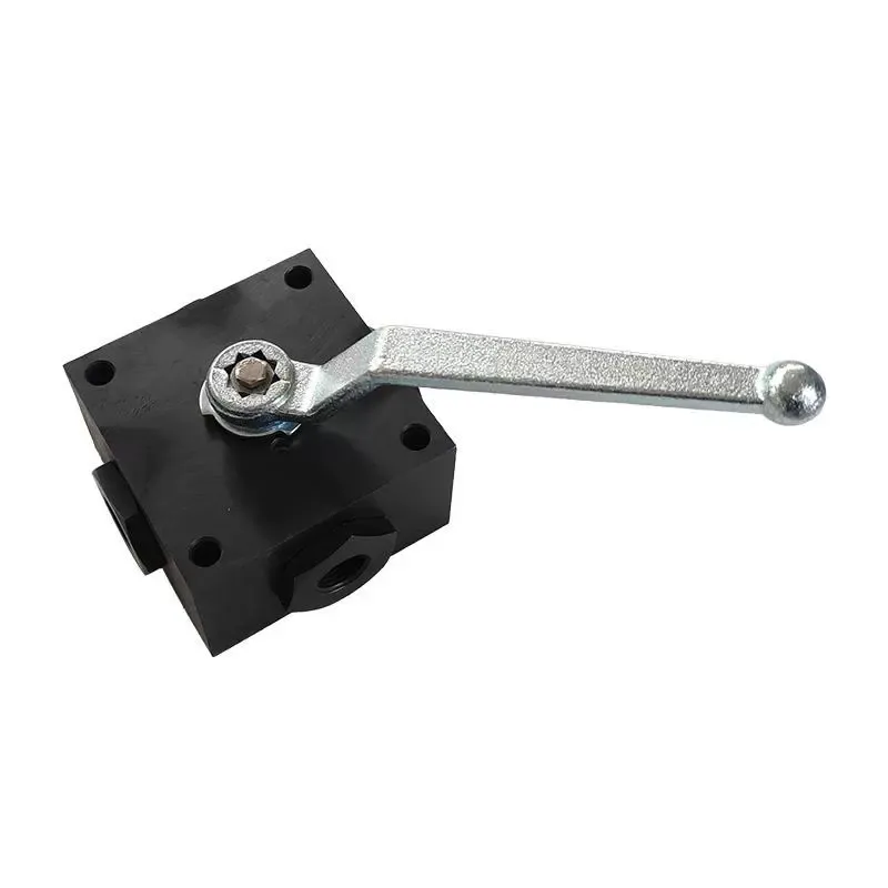 Válvula de bola manual de alta presión de 4 vías 4