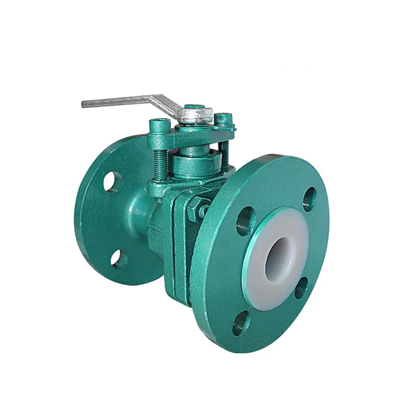 Manual PFA Lined Ball Valve 3