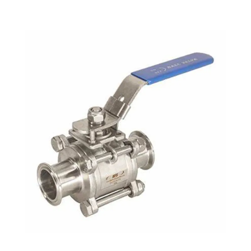 Sanitary 3-Piece Ball Valve 4