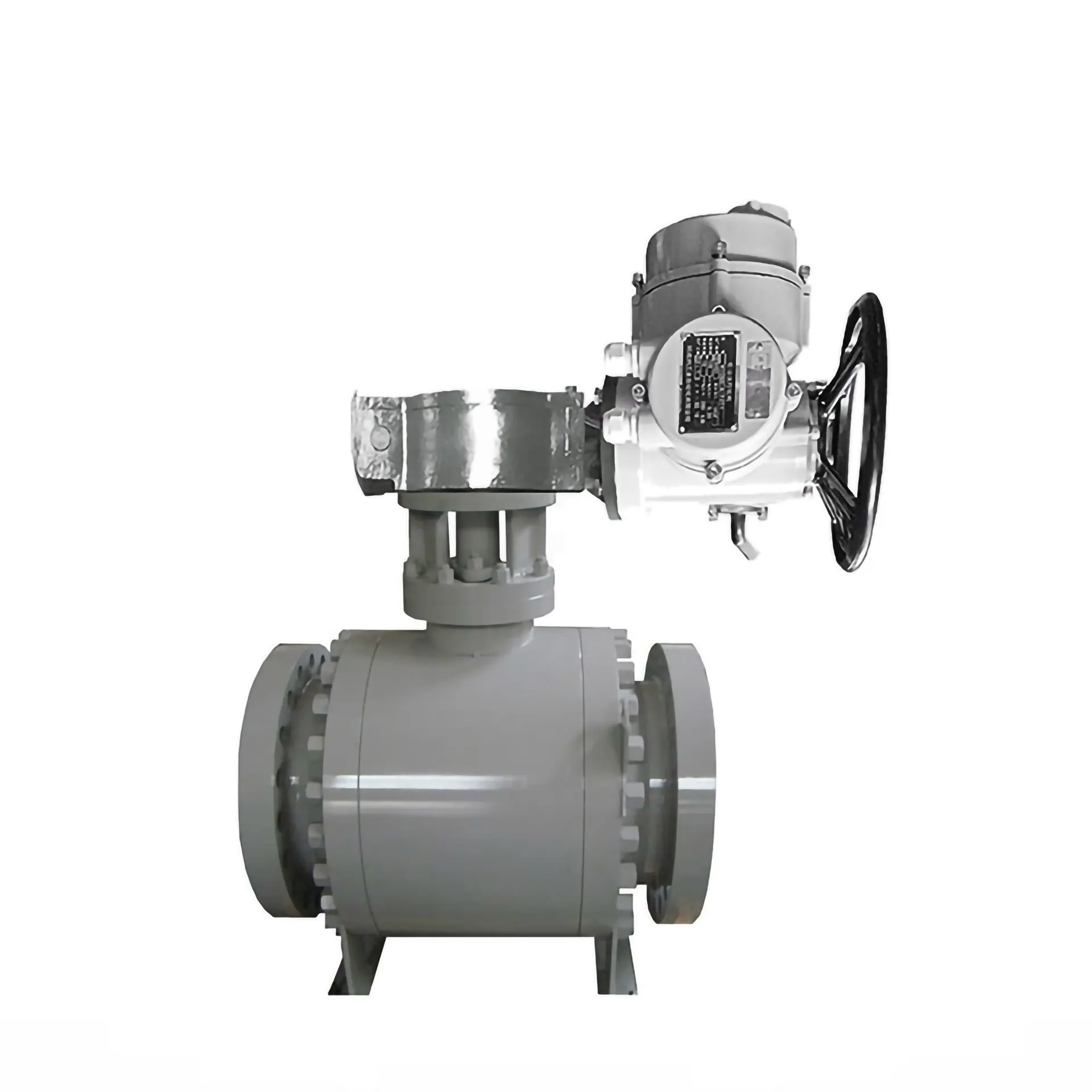 Electric Flanged Ball Valve (DN15-DN350) - Multi-Turn Actuator with Handwheel 1