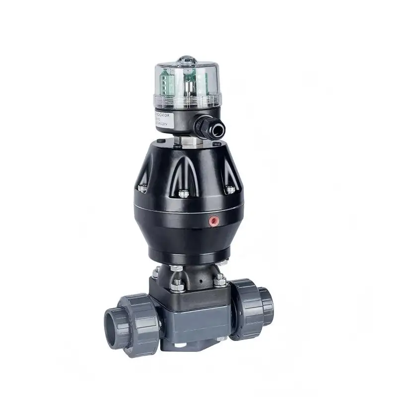 Pneumatic GEMU Type Double-Acting Plastic Diaphragm Valve – Hygienic & Chemical-Resistant 1
