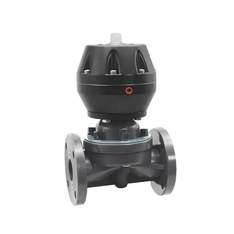 Pneumatic GEMU Type Double-Acting Plastic Diaphragm Valve – Hygienic & Chemical-Resistant 3